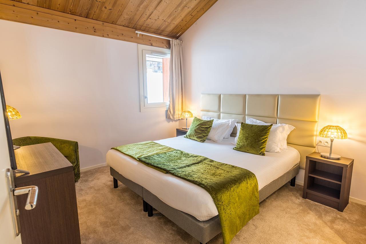 Madame Vacances Hotel & Spa Le Mottaret Méribel Buitenkant foto