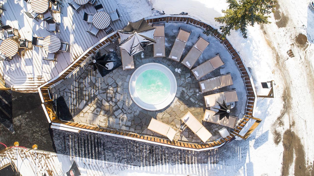 Madame Vacances Hotel & Spa Le Mottaret Méribel Buitenkant foto